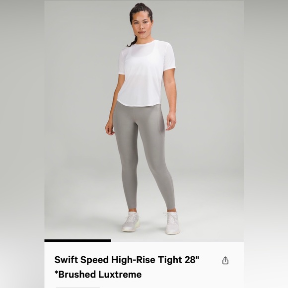 Lululemon Swift Speed high-rise tight 28” brushed luxtreme - Picture 4 of 8